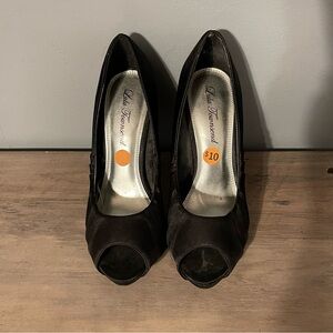 Lulu Townsend Open Toe Heels